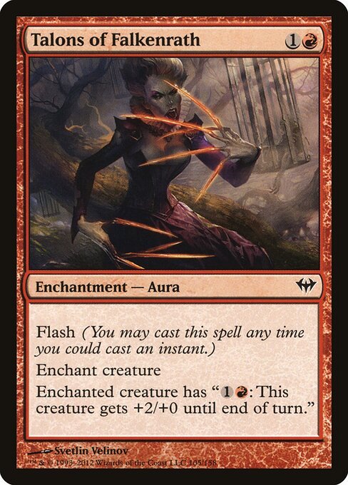 Talons of Falkenrath card from DKA #105