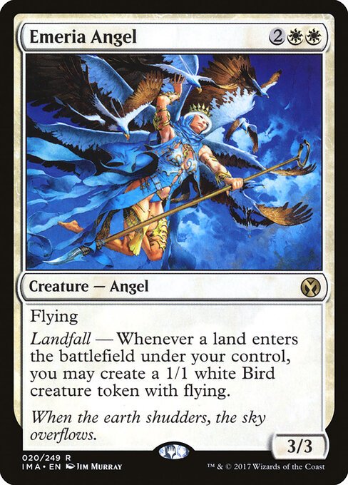 Emeria Angel card from IMA #20