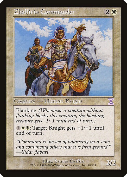 Zhalfirin Commander card from TSB #18