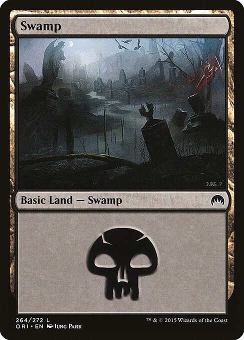Swamp (264) card from ORI #264