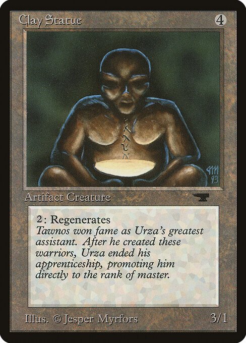 Clay Statue card from ATQ #product-3270