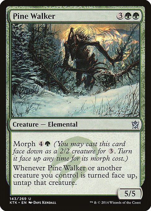 Pine Walker card from KTK #143