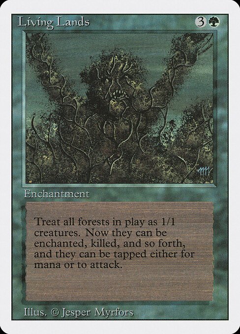 Living Lands card from 3ED #product-1481