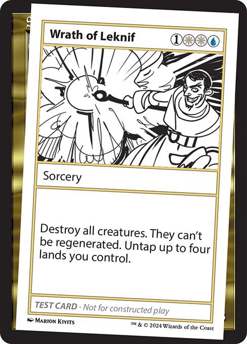 Wrath of Leknif card from MB2PC #605