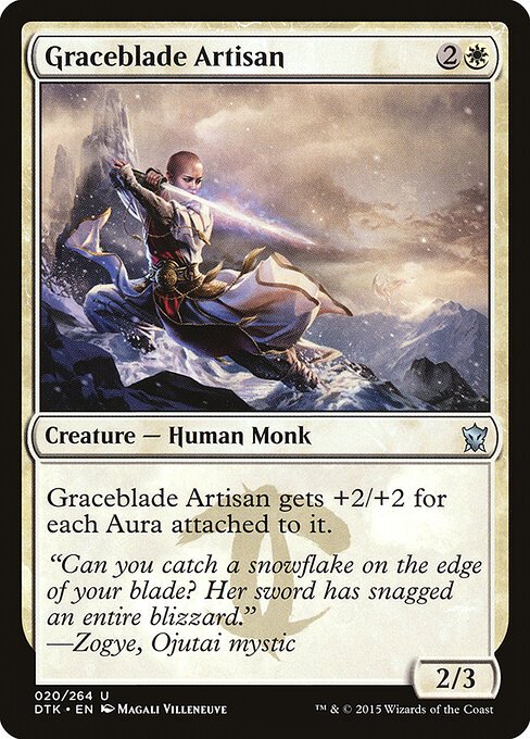 Graceblade Artisan card from DTK #20