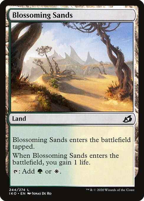 Blossoming Sands card from IKO #244