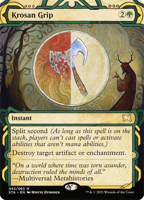 Krosan Grip card from STA #53