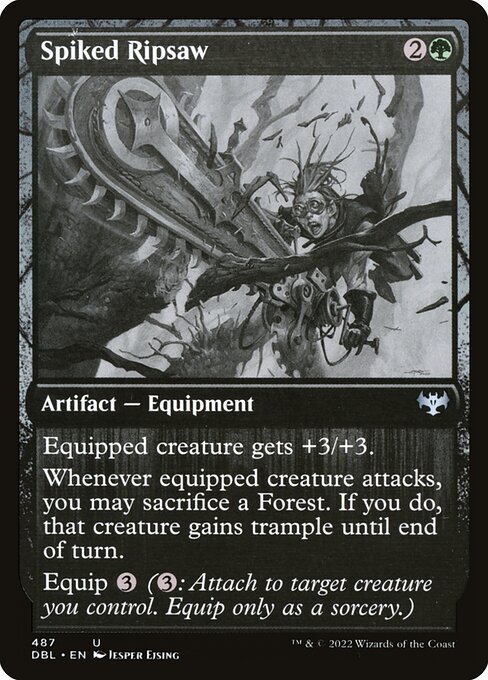 Spiked Ripsaw card from DBL #487