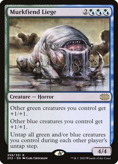 Murkfiend Liege card from 2X2 #259