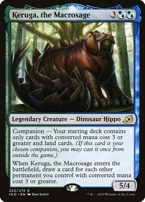 Keruga, the Macrosage card from IKO #225