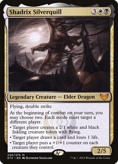 Shadrix Silverquill card from STX #230