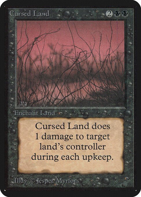 Cursed Land card from LEA #product-1078