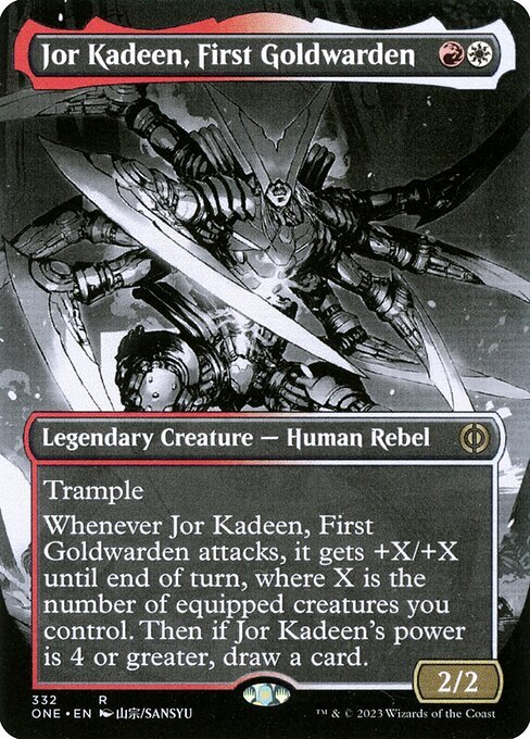 Jor Kadeen, First Goldwarden card from ONE #332