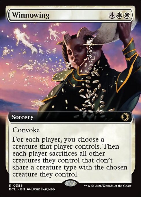 Winnowing card from ECL #355
