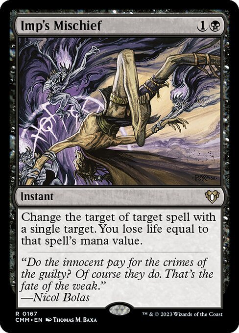 Imp's Mischief card from CMM #167