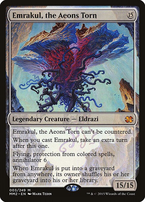 Emrakul, the Aeons Torn card from MM2 #3