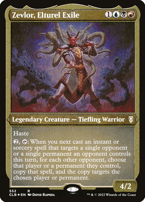 Zevlor, Elturel Exile card from CLB #552