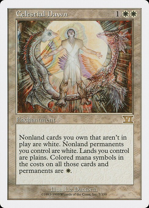 Celestial Dawn card from 6ED #7