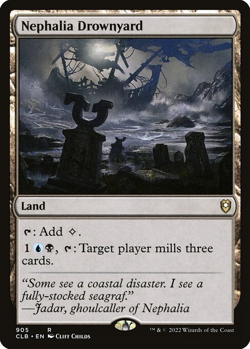 Nephalia Drownyard card from CLB #905