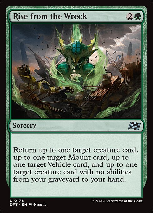 Rise from the Wreck card from DFT #178