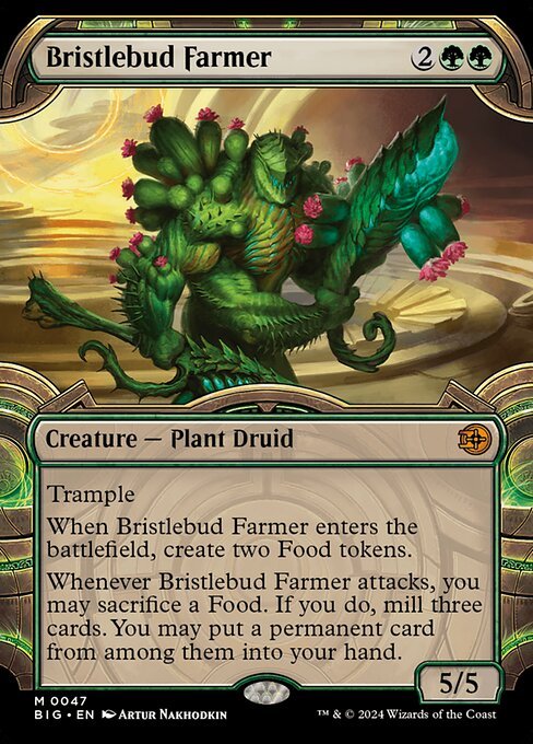 Bristlebud Farmer card from BIG #47