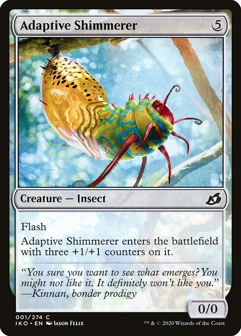 Adaptive Shimmerer card from IKO #1