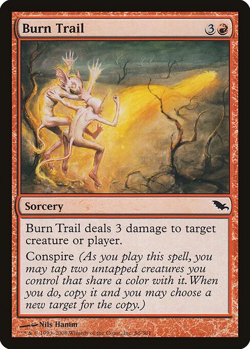 Burn Trail card from SHM #86