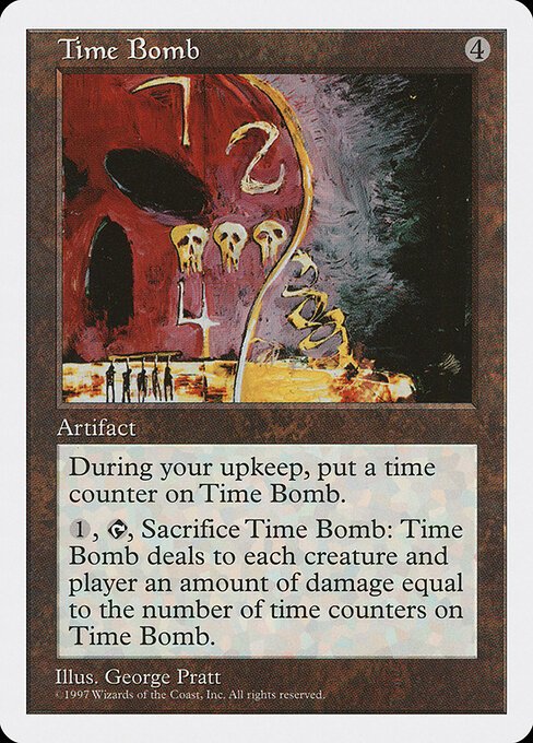 Time Bomb card from 5ED #product-2407