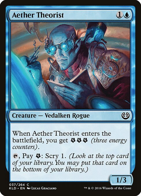 Aether Theorist card from KLD #37
