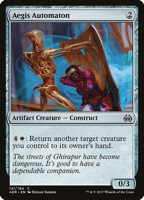 Aegis Automaton card from AER #141