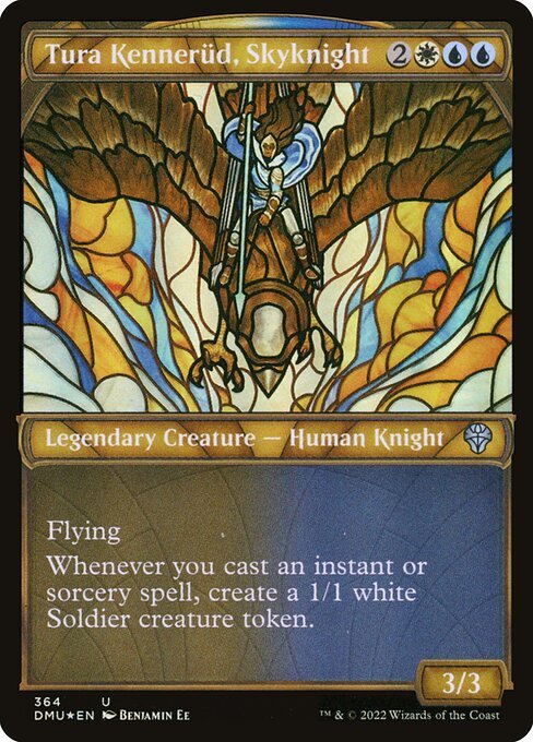 Tura Kennerud, Skyknight card from DMU #364