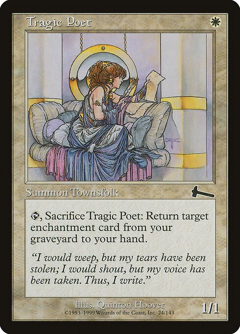 Tragic Poet card from ULG #24