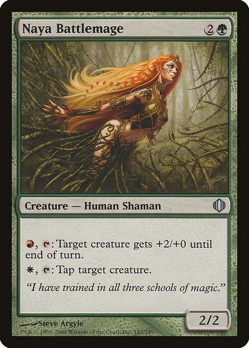 Naya Battlemage card from ALA #142