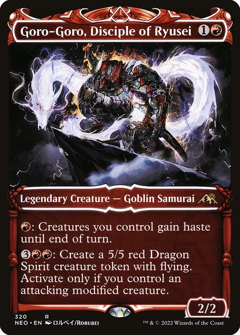 Goro-Goro, Disciple of Ryusei card from NEO #320