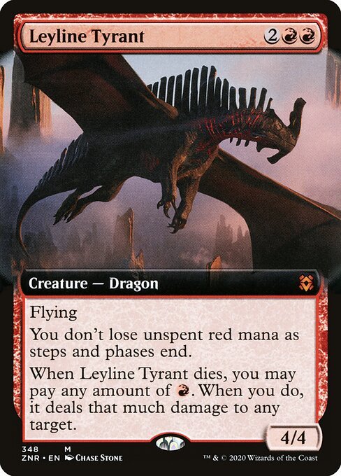 Leyline Tyrant card from ZNR #348