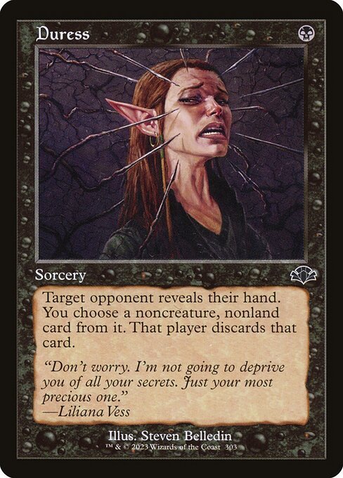 Duress card from DMR #303