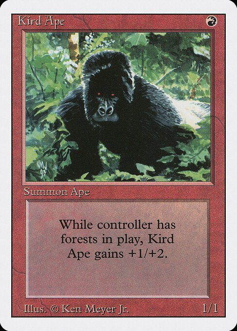 Kird Ape card from 3ED #product-1470