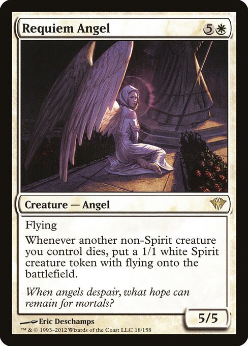 Requiem Angel card from DKA #18