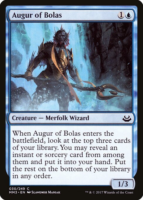 Augur of Bolas card from MM3 #30