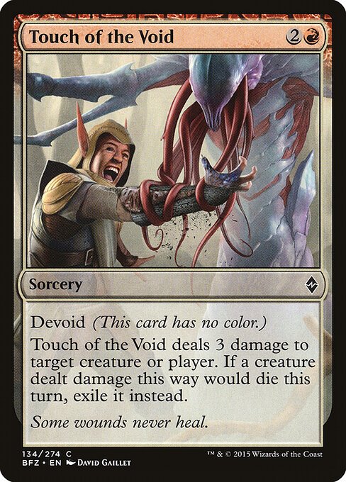 Touch of the Void card from BFZ #134