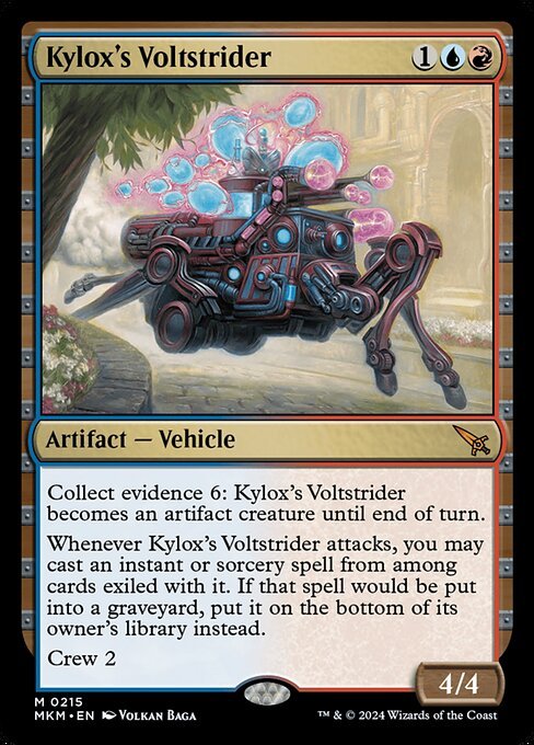 Kylox's Voltstrider card from MKM #215