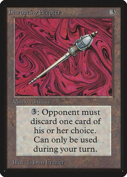 Disrupting Scepter card from LEB #product-8736