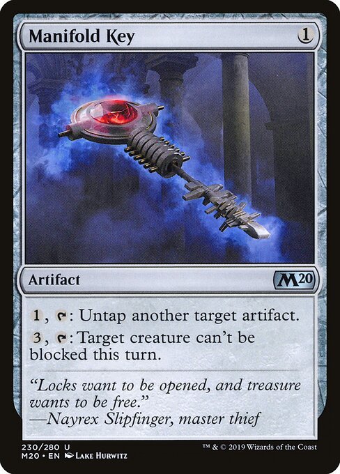 Manifold Key card from M20 #230