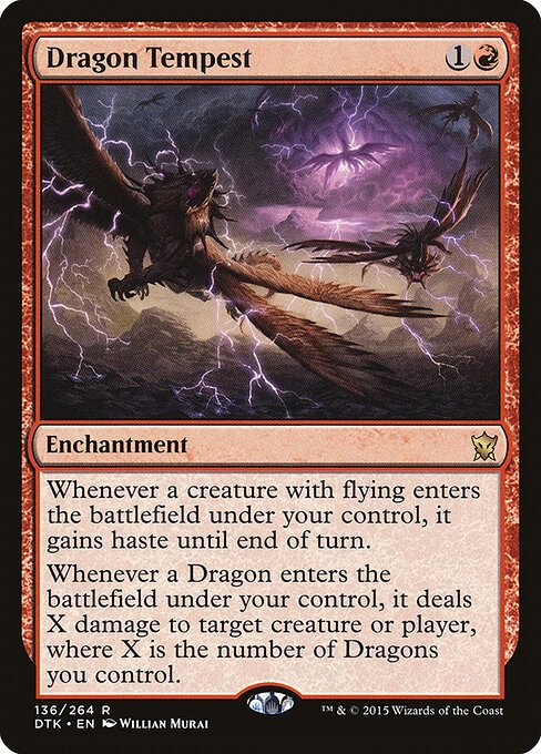 Dragon Tempest card from DTK #136