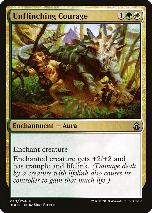 Unflinching Courage card from BBD #230