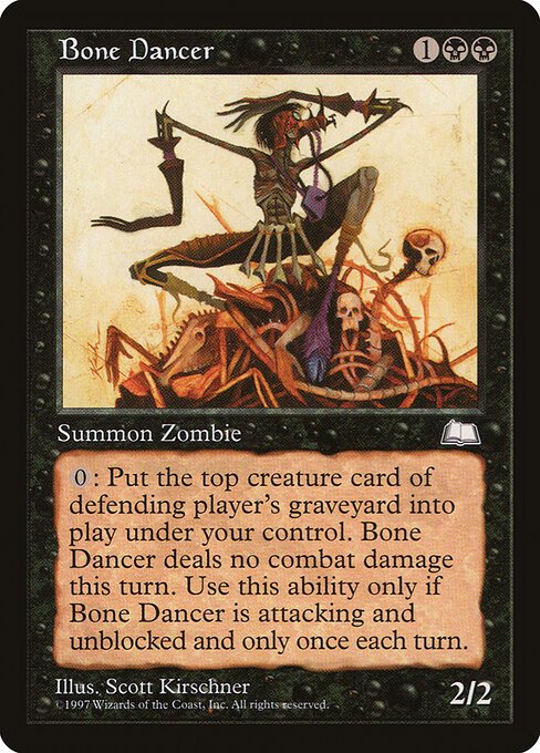 Bone Dancer card from WTH #product-5995