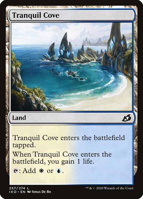 Tranquil Cove card from IKO #257