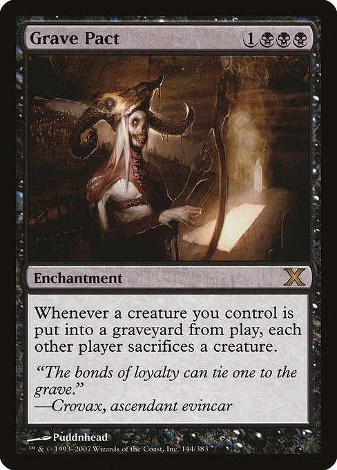 Grave Pact card from 10E #144