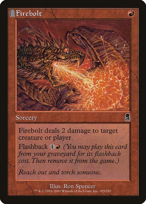 Firebolt card from ODY #193