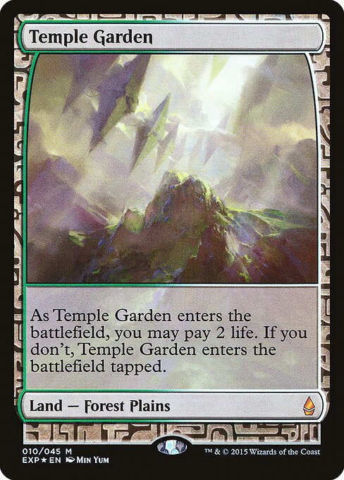 Temple Garden card from EXP #10